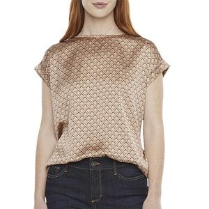 WORTHINGTON satin knit women’s blouse Size XSmall